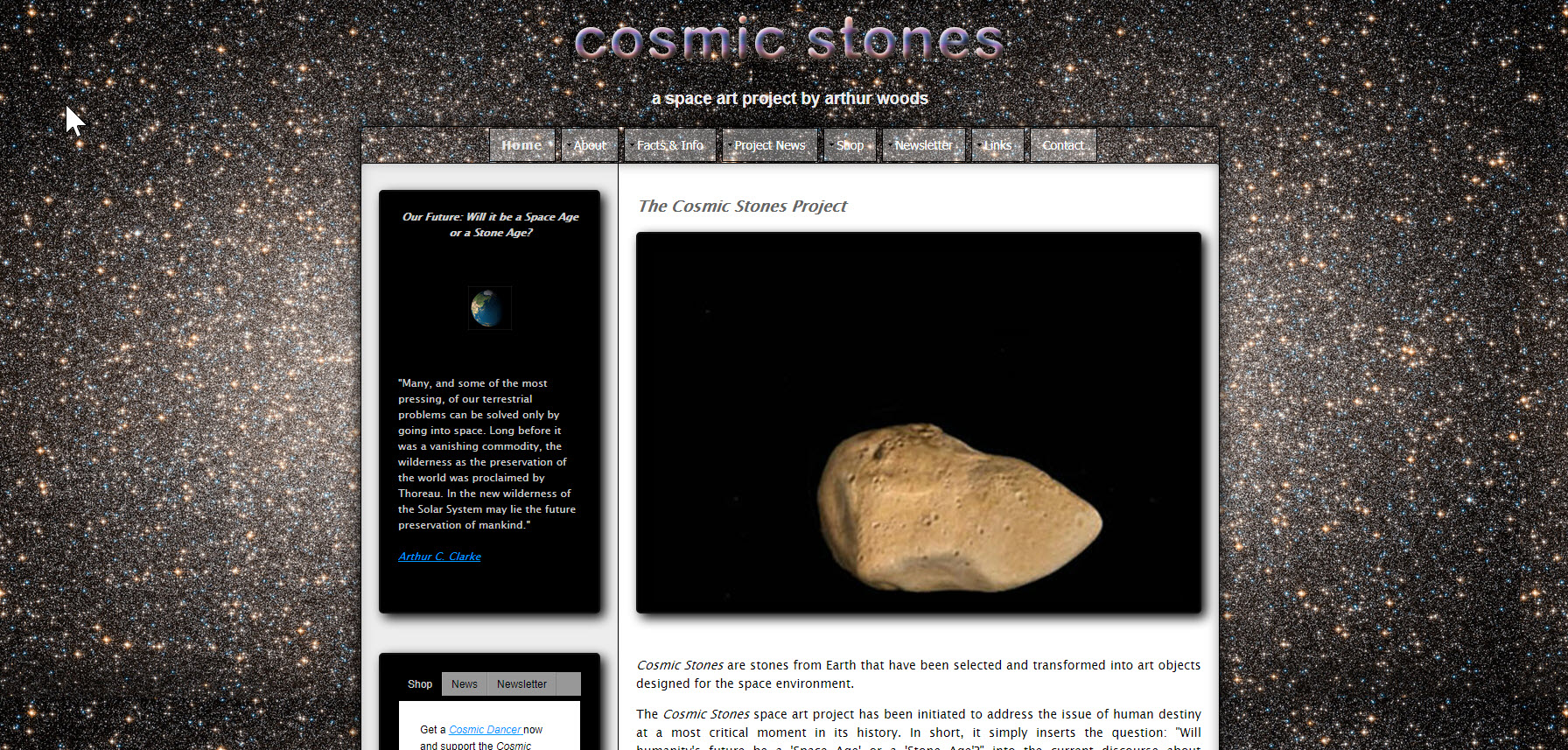 Cosmic Stones